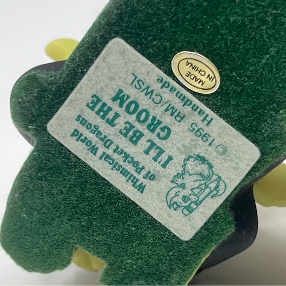 NWOB Whimsical World Of Pocket Dragon I’LL BE THE BRIDE & GROOM By Real Musgrave - Picture 7 of 7